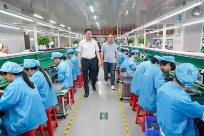 李玉甫率隊赴廣東開展投資促進活動，聚焦電子產(chǎn)品研發(fā)與銷售合作